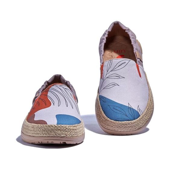 UIN Women's Espadrilles Canvas Walking Casual Shoes(Corner at Backyard Marbella) - Picture 4 of 9